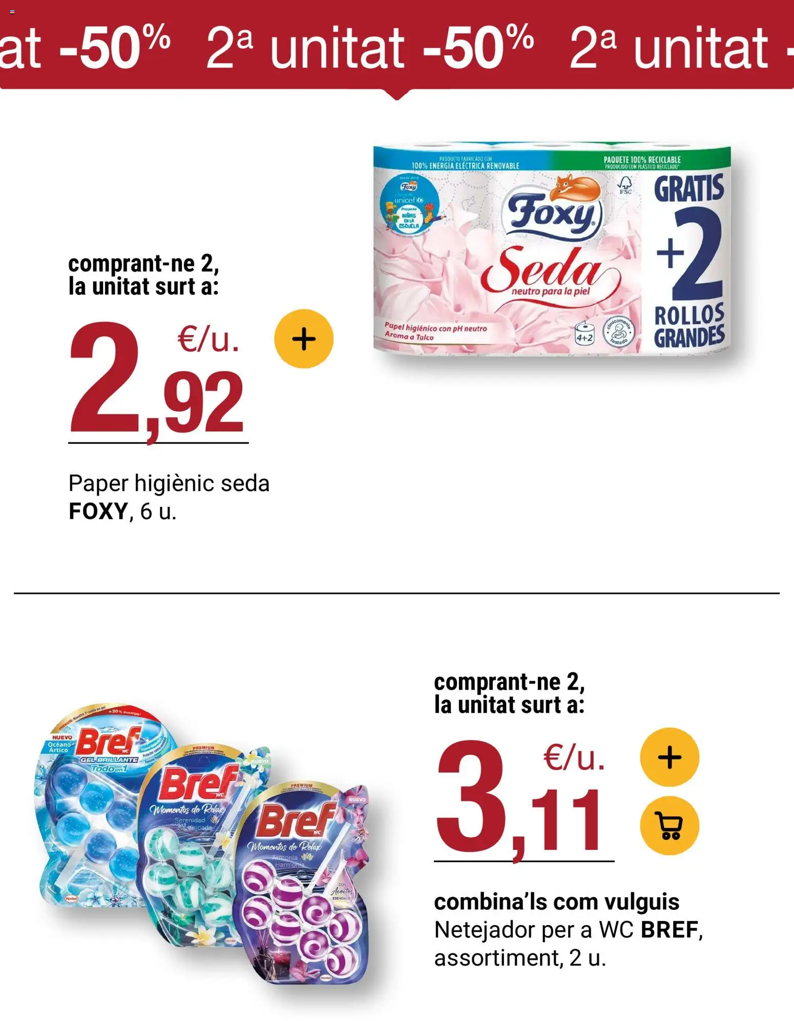 Bonpreu folleto │ válido desde el 16.06.2026 | Página: 52 | Productos: Papel higienico, Té