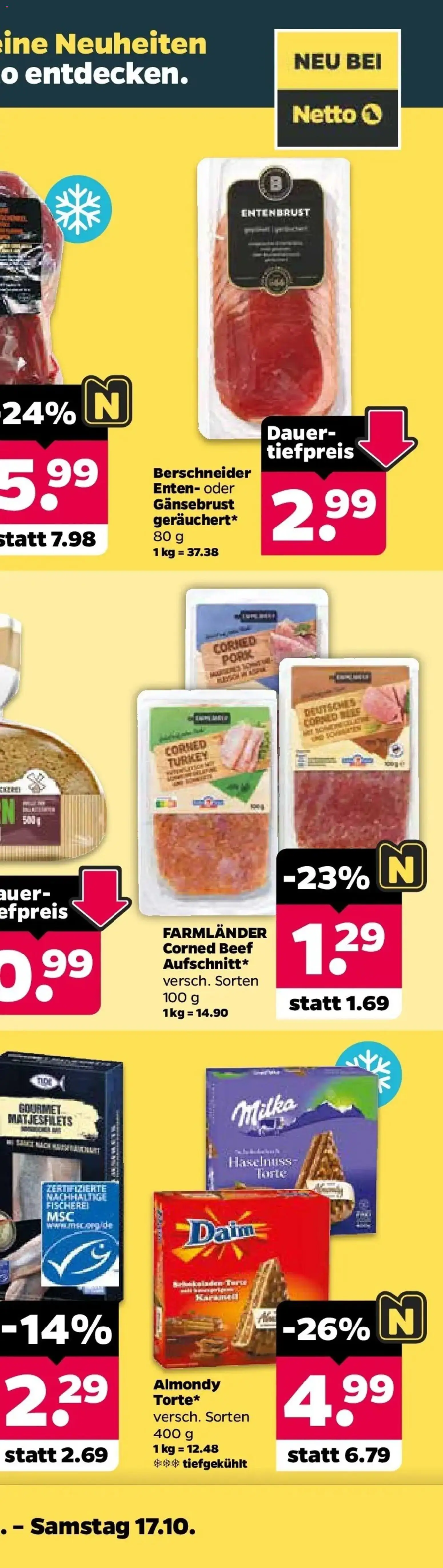 Netto Aktueller Prospekt ab 12.10.2026 → Angebote nächste Woche | Seite: 74 | Produkte: Milka