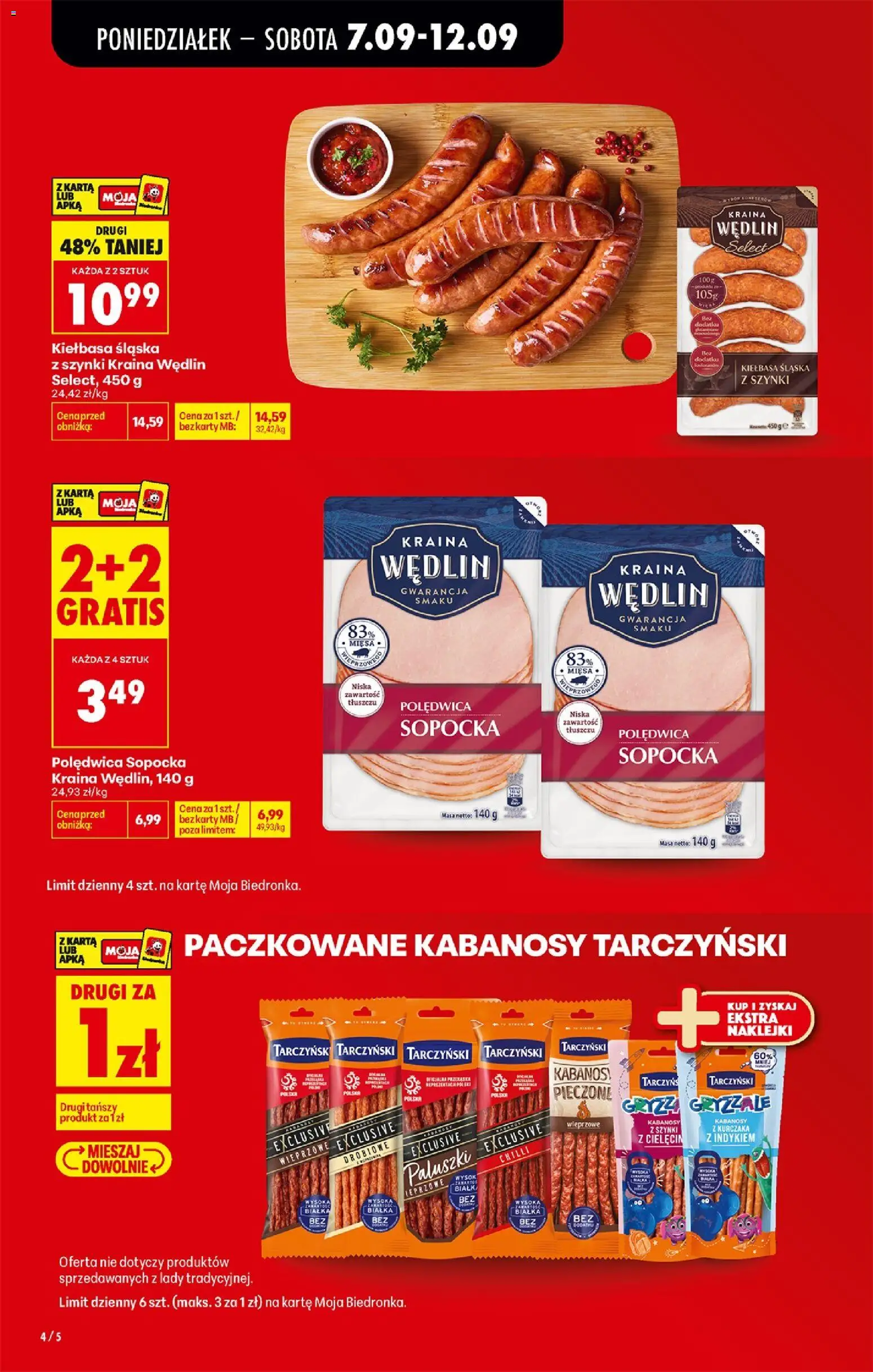 Biedronka gazetka od poniedziałku od 07.09.2026 | Strona: 4