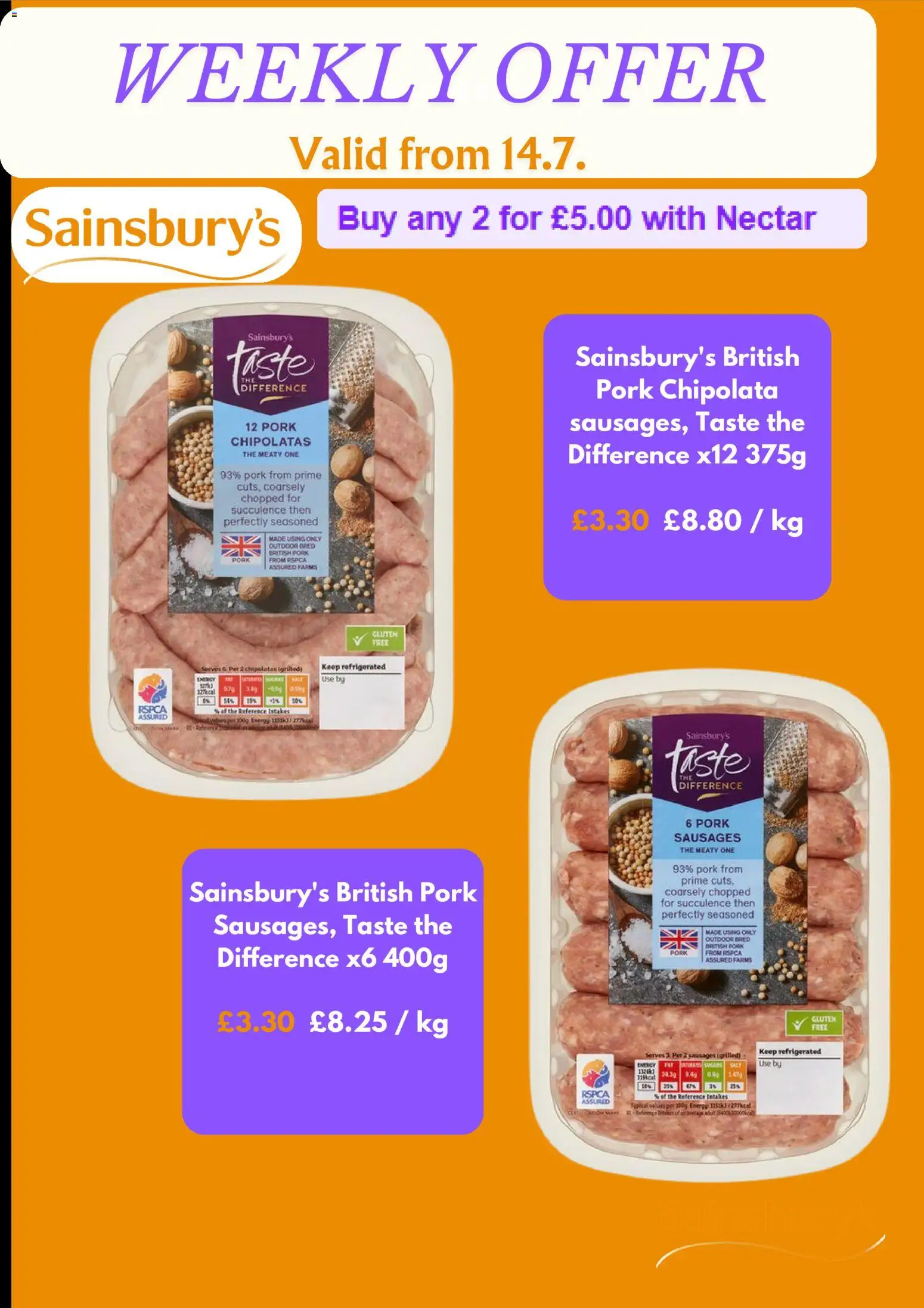 {H1} | Page: 4 | Products: Pot, Pork, Sausages
