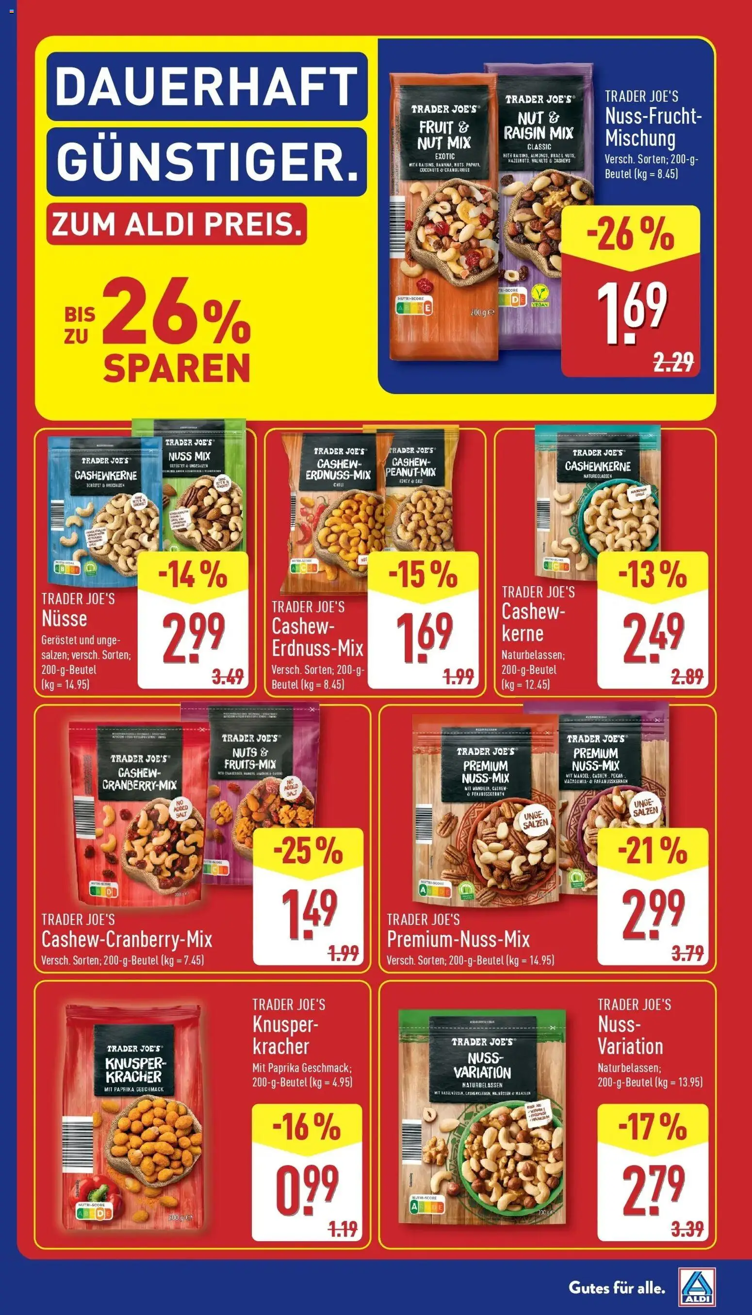 Aldi Aktueller Prospekt (ab 01.10.2026) » Angebote Online | Seite: 1