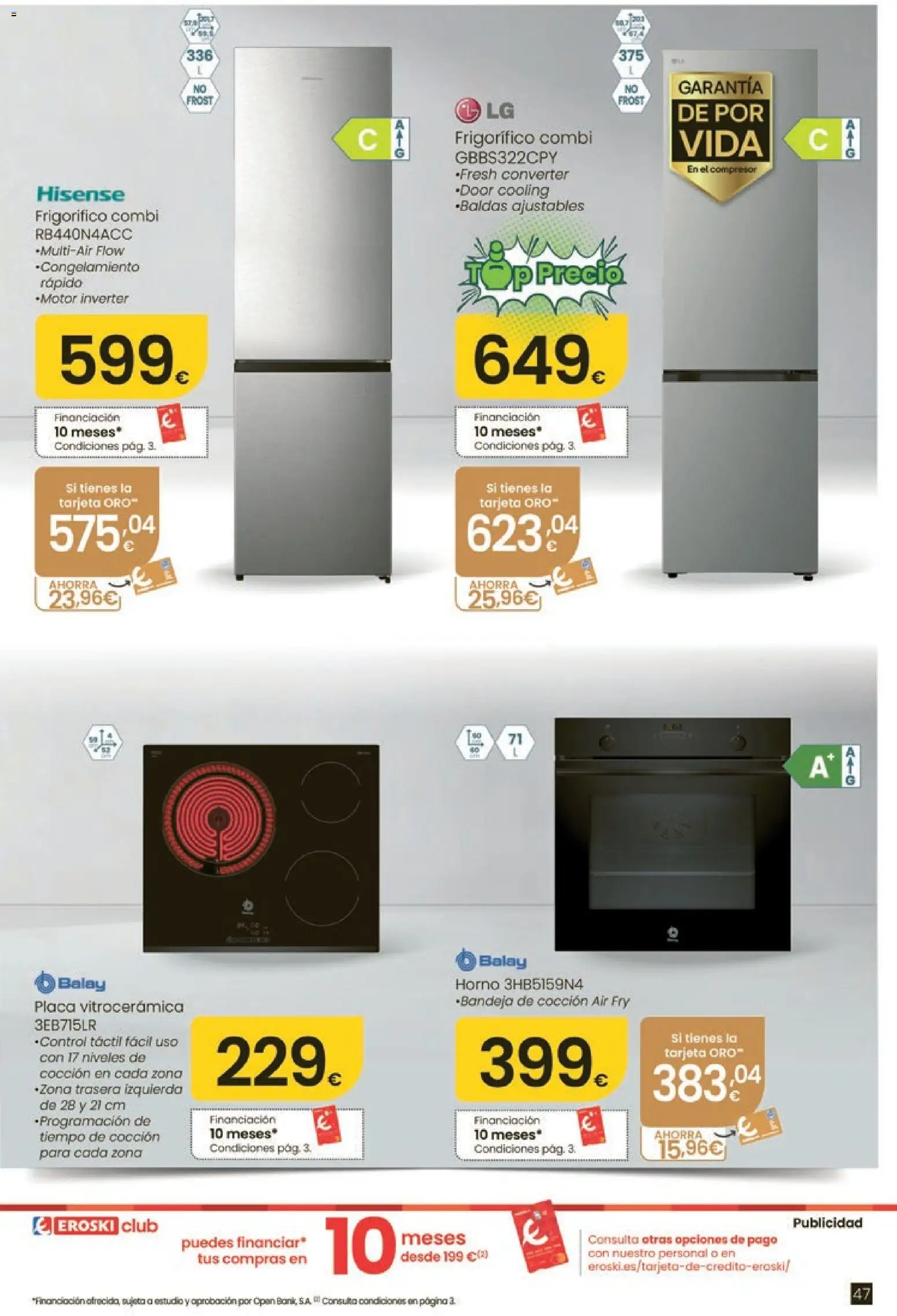 Eroski Oh! Oferta Pontevedra │ válido desde el 11.06.2026 | Página: 47 | Productos: Combi
