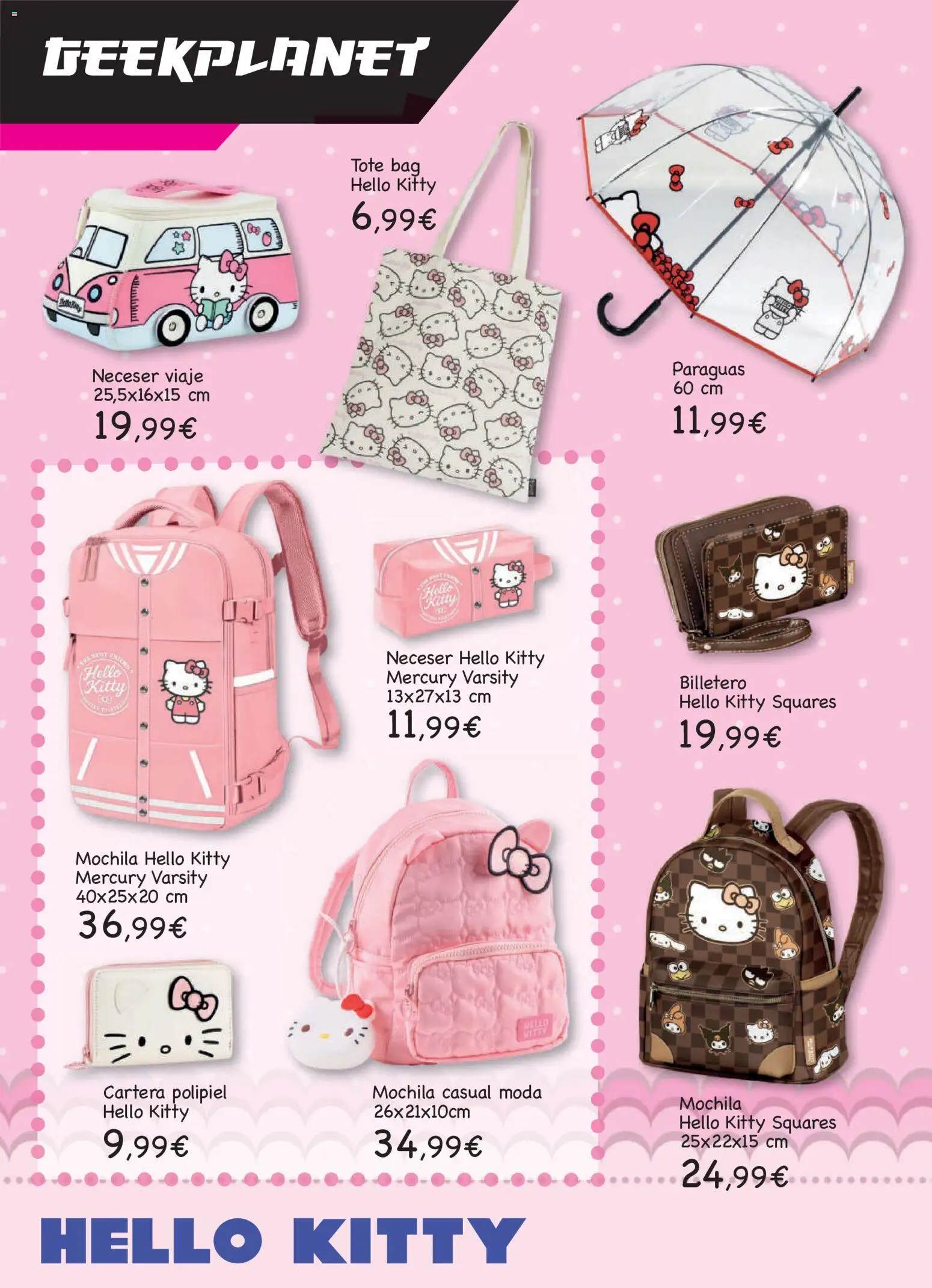 Toy Planet Catálogo de Geek Fan │ válido desde el 04/12/2025 | Página: 22 | Productos: Mochila, Neceser