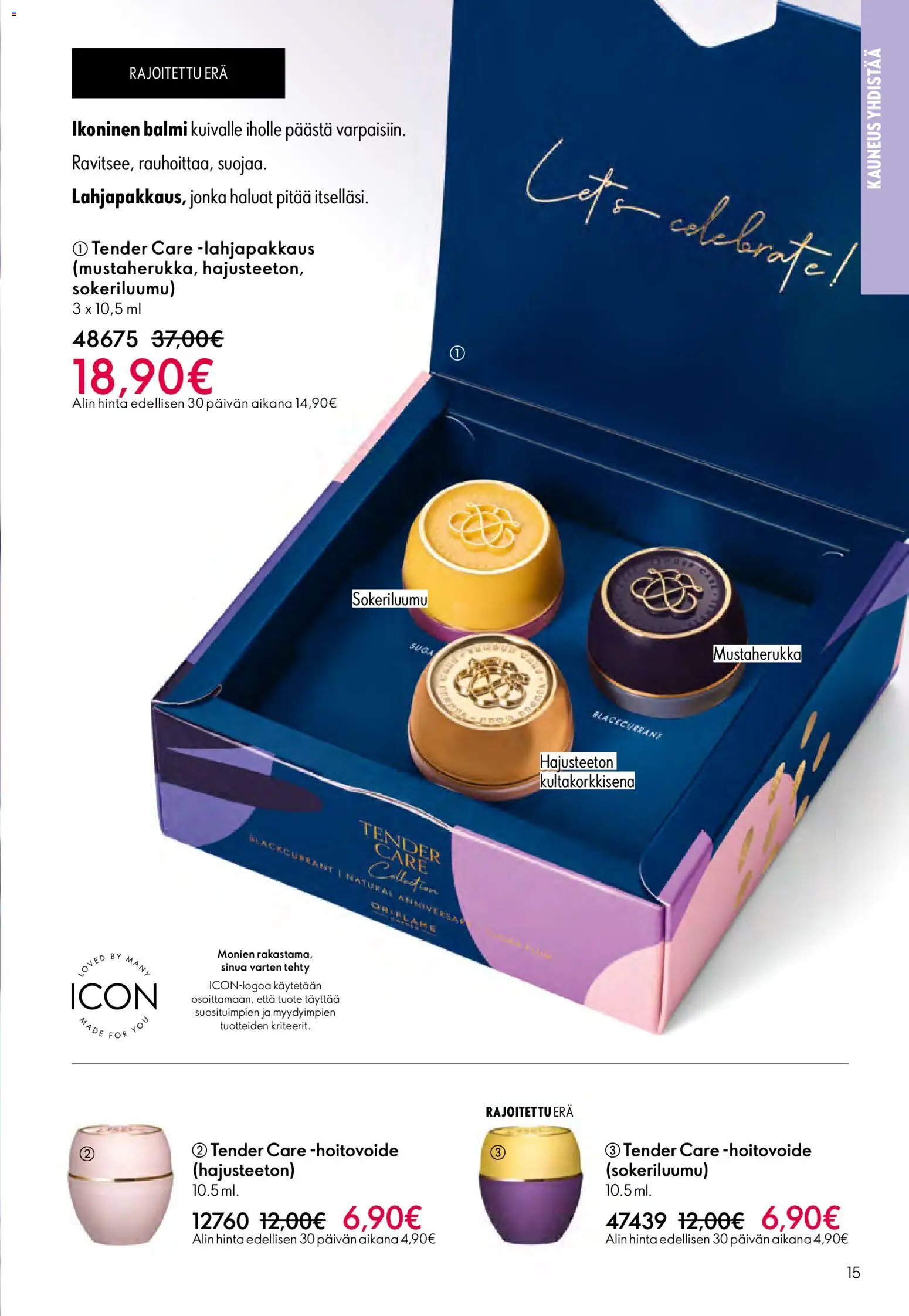 Oriflame - Esite 07 – voimassa 13.05.2026 alkaen | Sivu: 15