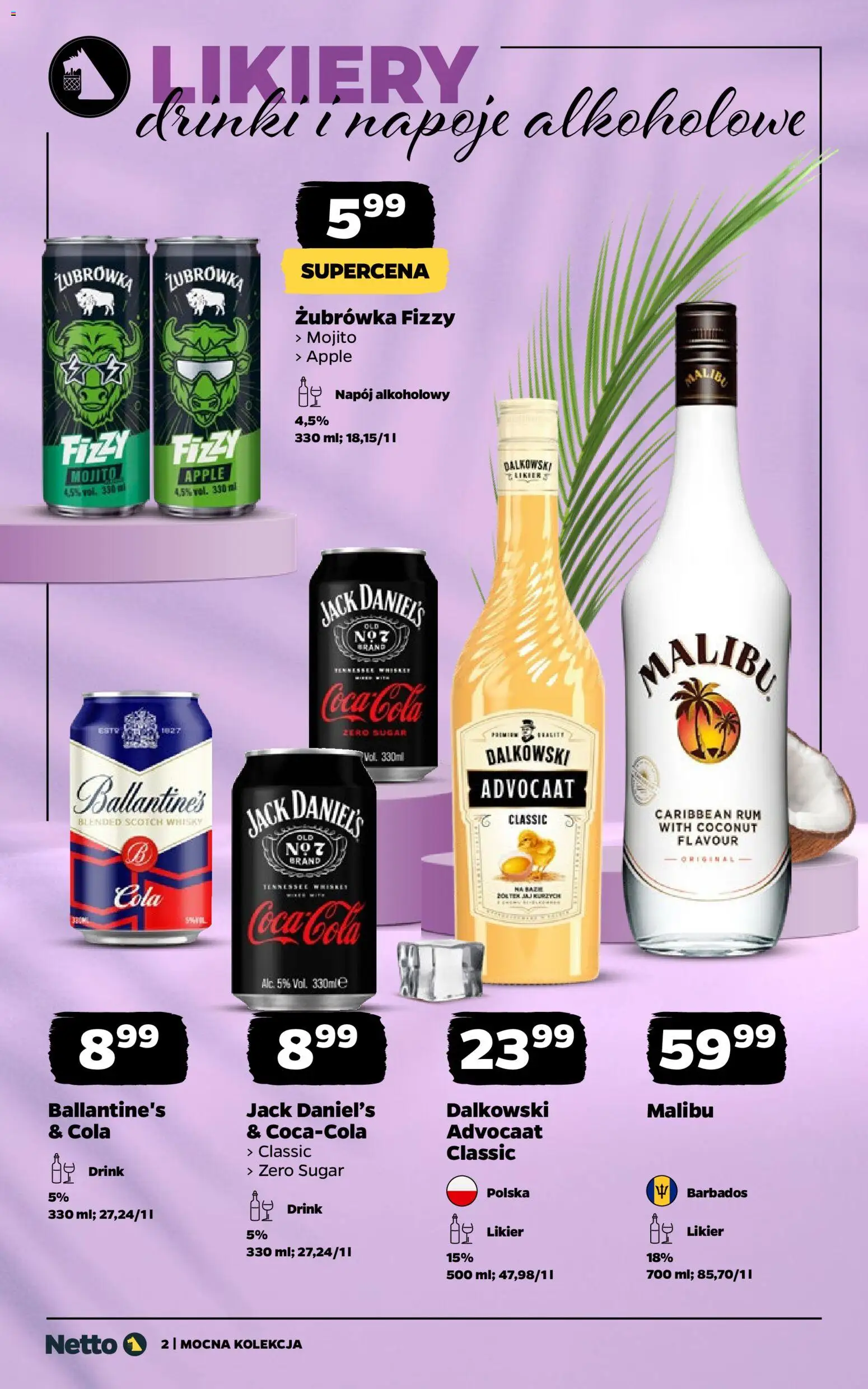 Netto gazetka - Alkohole mocne od 22.06.2026 | Strona: 2