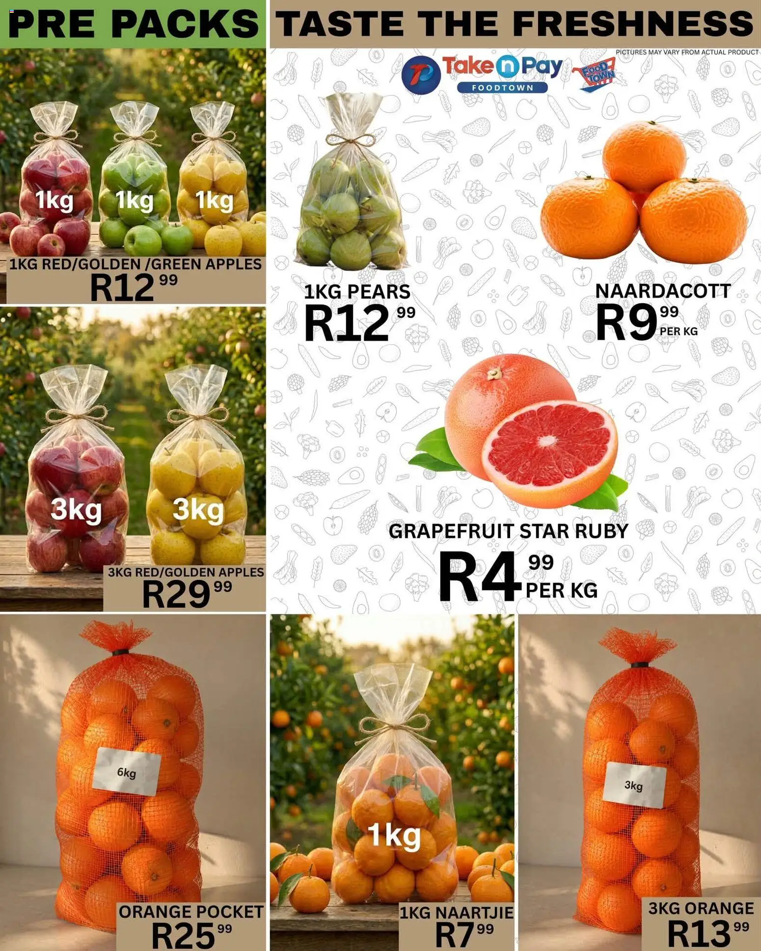 New Take n Pay catalogue – valid from 02/08/2026 | Page: 11 | Products: Pears, Apples, Grapefruit