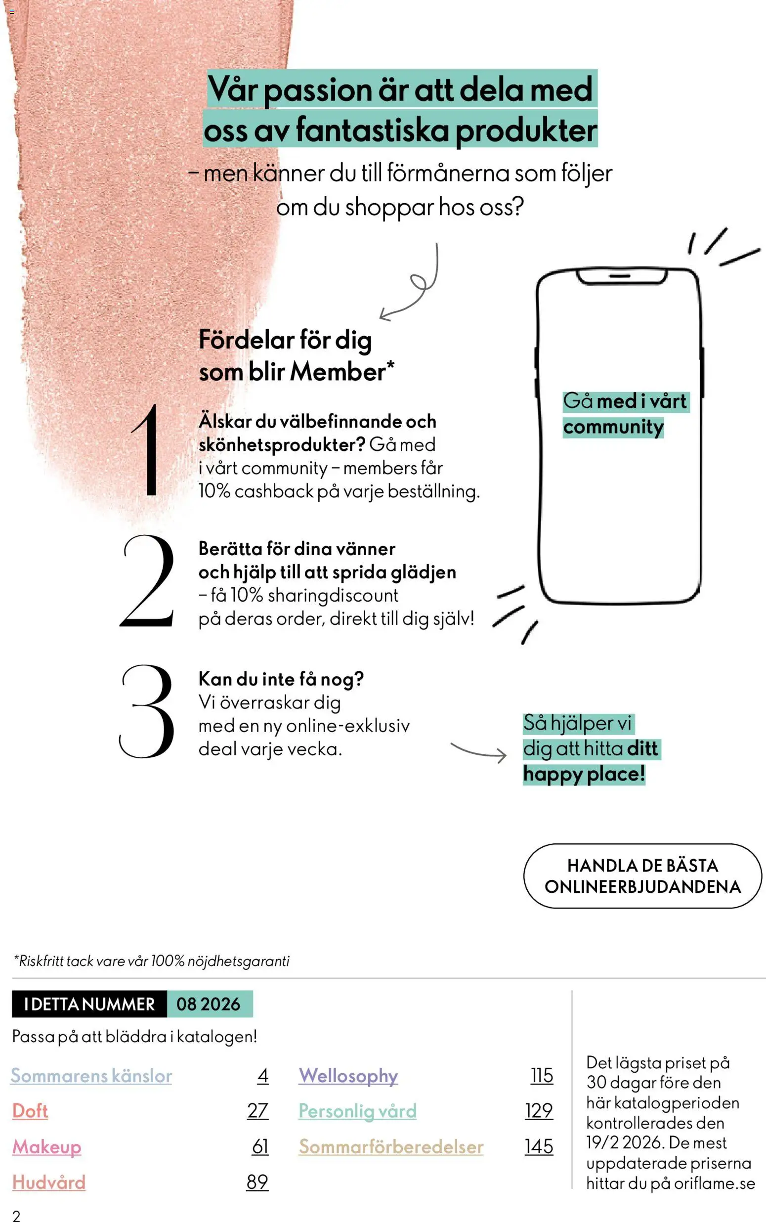 Oriflame reklamblad aktuell från 03.06.2026 | Sida: 2 | Produkter: Doft