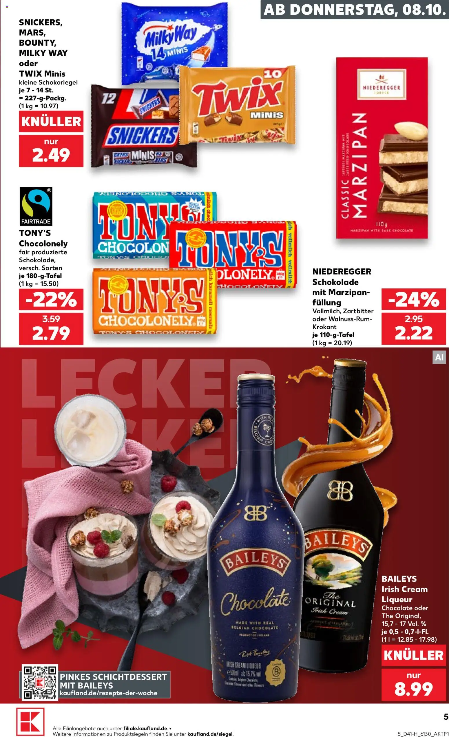 {H1} | Pagina: 5 | Producten: Twix, Snickers, Baileys