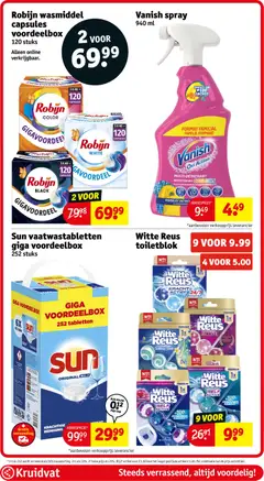 Kruidvat folder week 20 - Voorbeeld van een folder van Kruidvat, geldig van 12.05.2026 | Pagina: 88 | Producten: Robijn, Geuren, Toilet, Festék