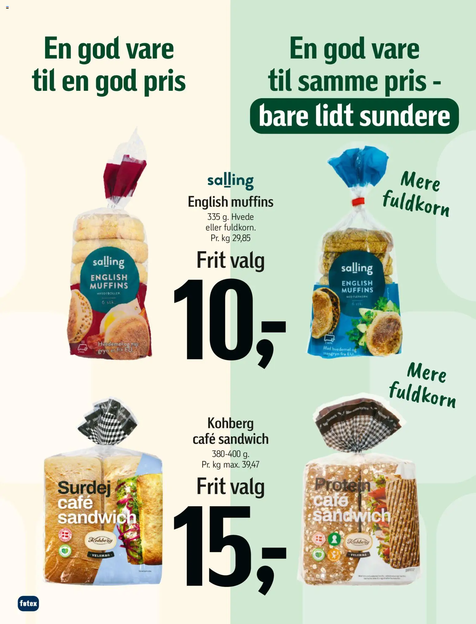 Føtex tilbudsavis – gyldig fra 29.05.2026 | Side: 11 | Produkter: Hvedemel, Muffins