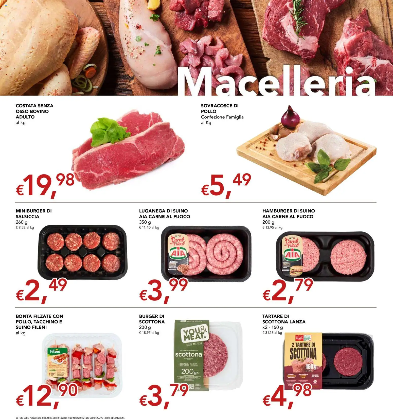 Volantino Migross del 12/08/2026 | Pagina: 3 | Prodotti: Pollo, Tacchino, The, Hamburger