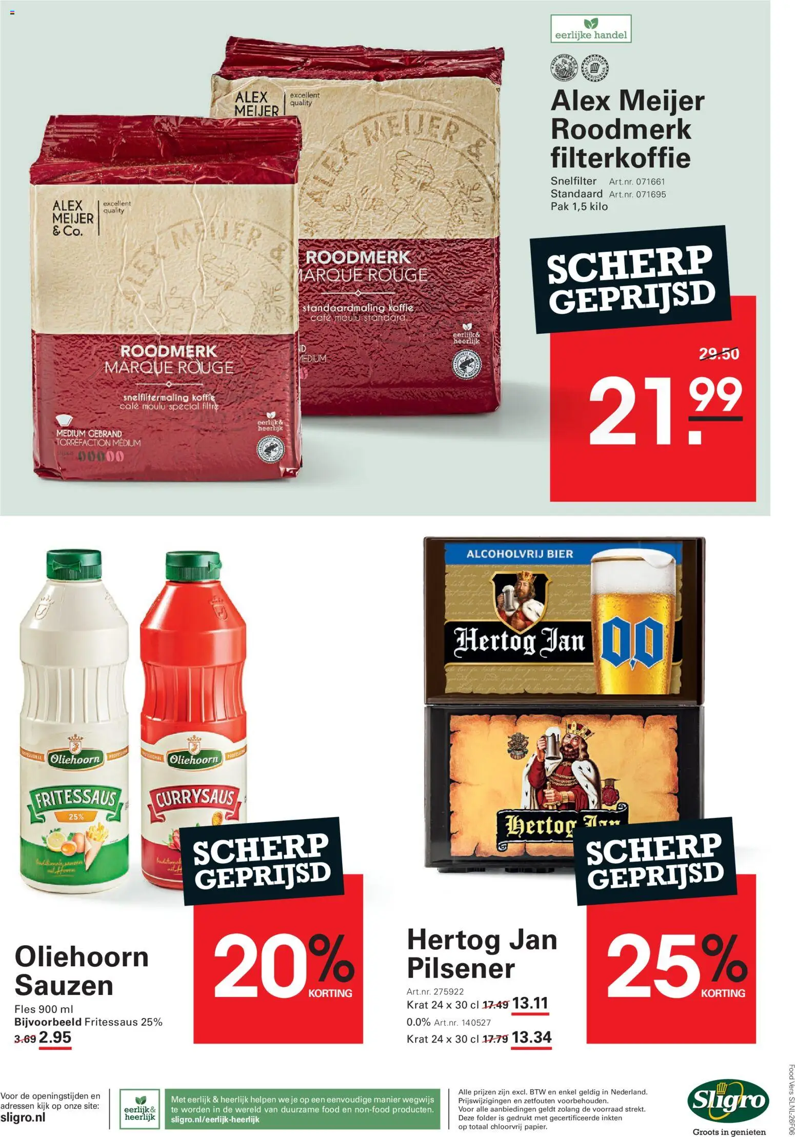 {H1} | Pagina: 66 | Producten: Fles, Bier, Koffie