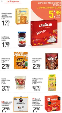 Anteprima del volantino DOK volantino San Giorgio a Cremano valido a partire dal 06/10/2026 | Pagina: 13 | Prodotti: Crema, Caffè, Cacao, Fette biscottate