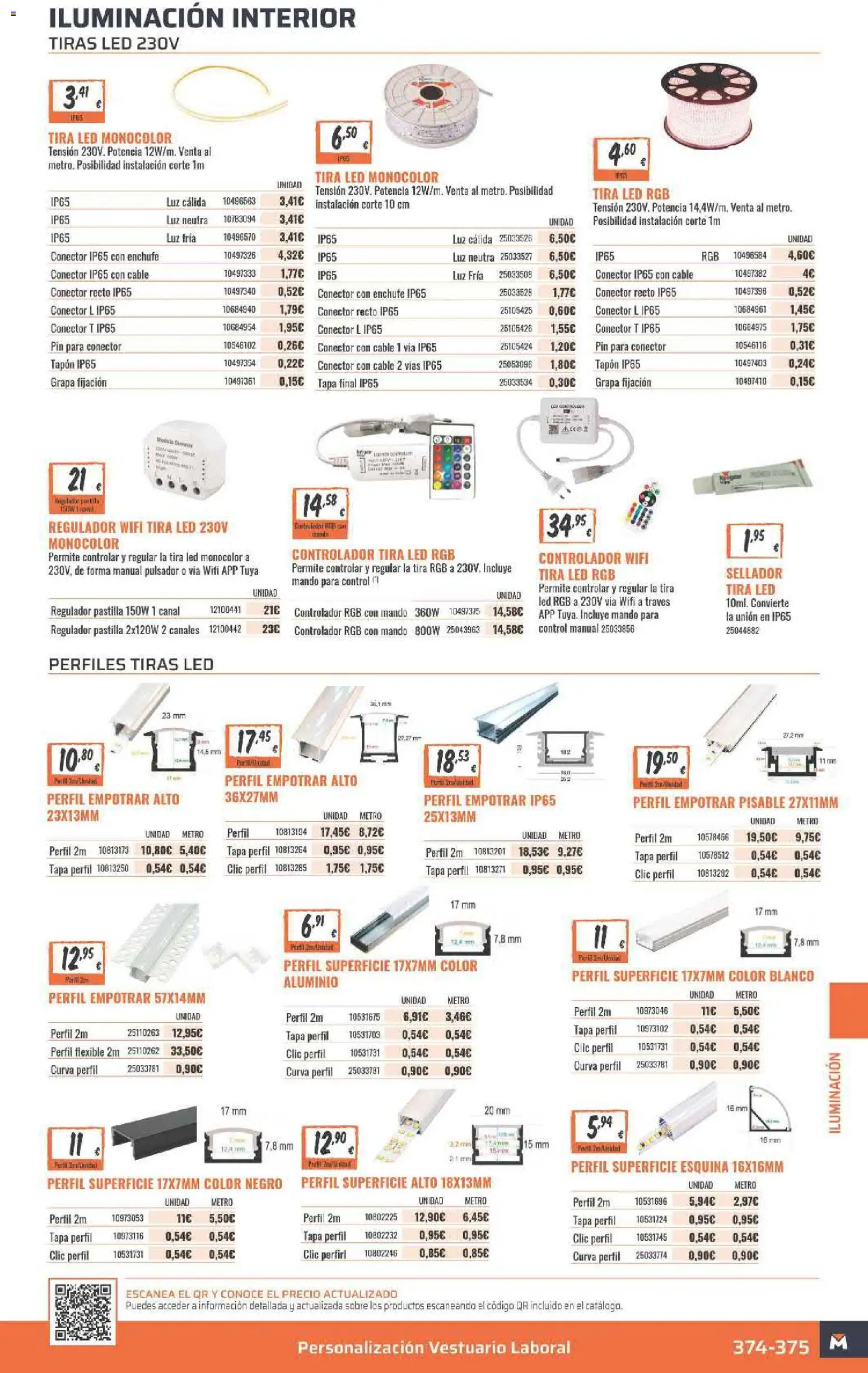 Obramat folleto │ válido desde el 23.03.2026 | Página: 375 | Productos: Cable, Conector, Galette de chaise, Enchufe