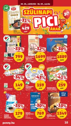 PENNY akciós újság - amely érvényes a következő dátumtól: 28.05.2026 | Oldal: 14 | Termékek: Puding, Kávétejszín, Halászlé, Combsonka