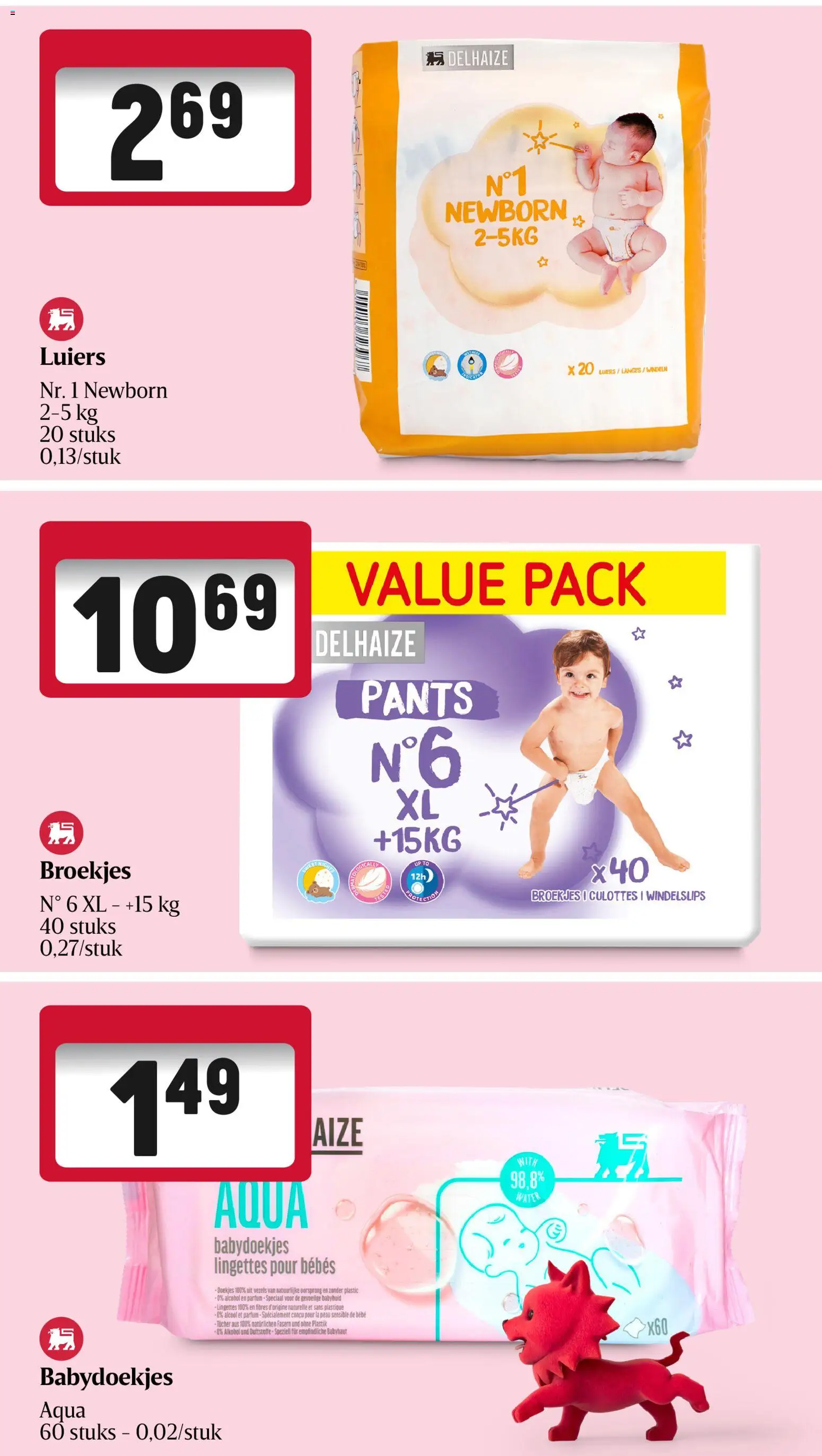 {H1} | Pagina: 46 | Producten: Babydoekjes, La, Alcohol, Parfum
