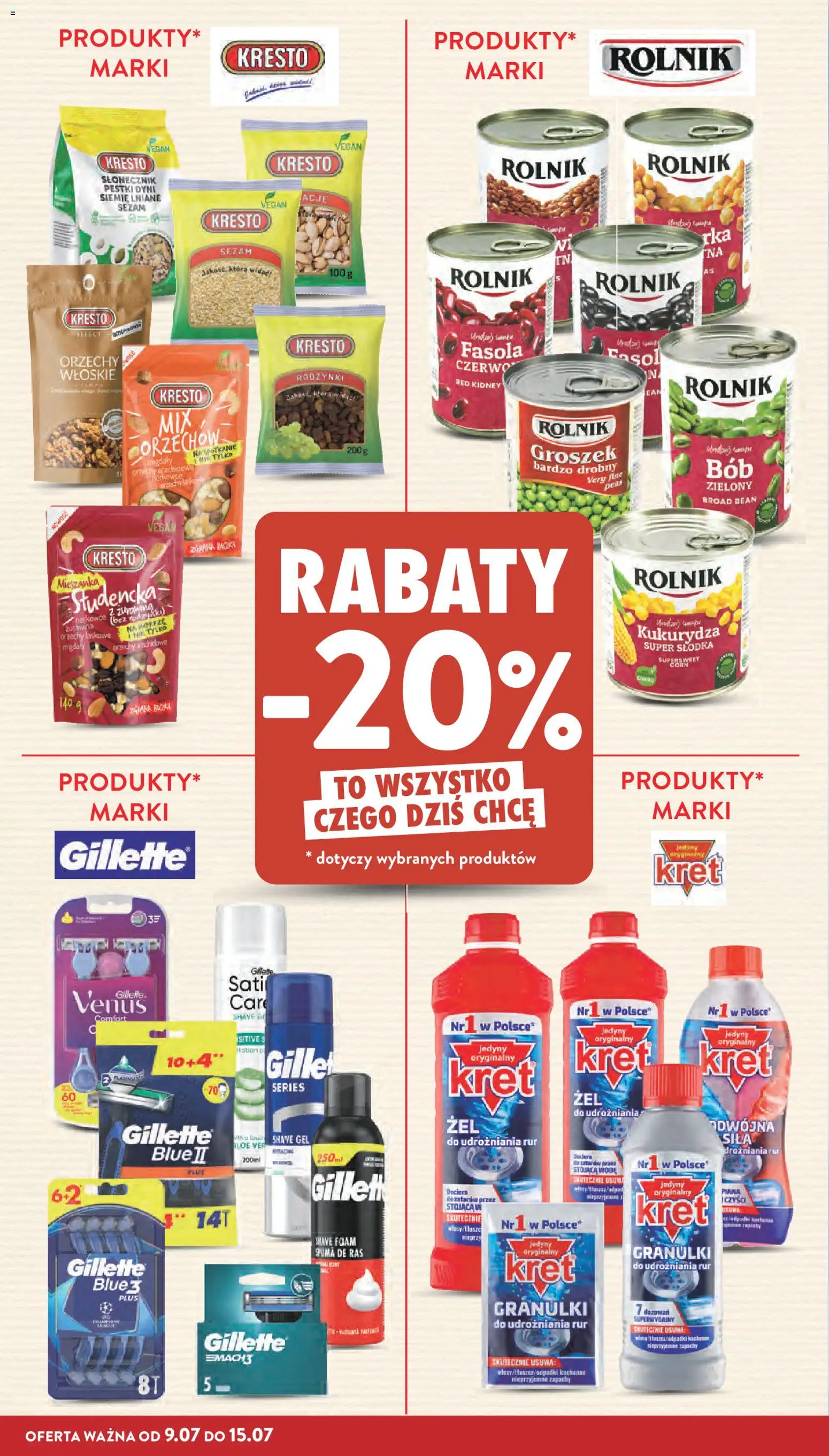 Intermarche gazetka od 09.07.2026 | Strona: 32 | Produkty: Groszek, Kukurydza, Słonecznik, Rum