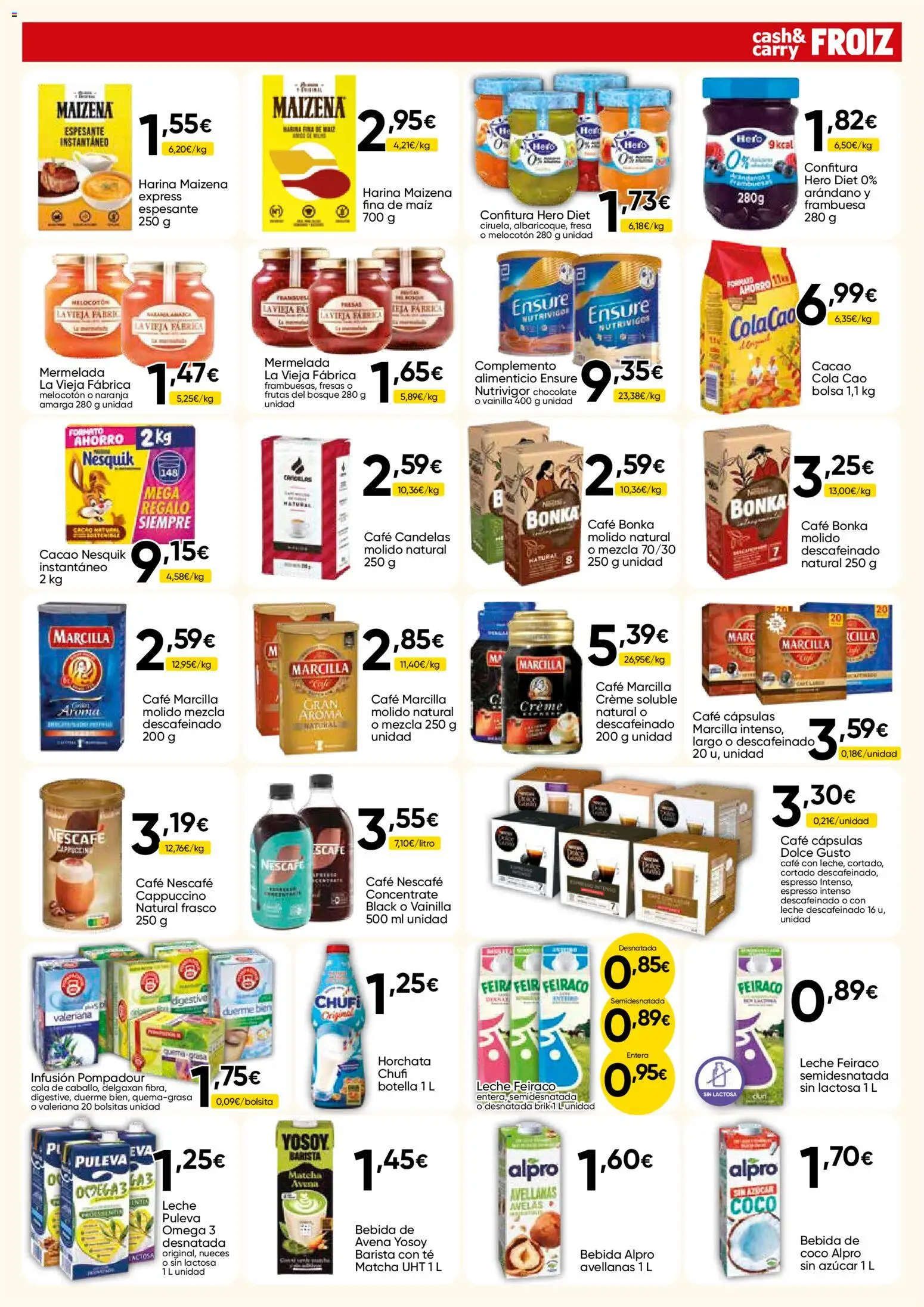 Froiz - Folleto Cash │ válido desde el 27/08/2026 | Página: 5 | Productos: Omega 3, Nueces, Avellanas, Matcha