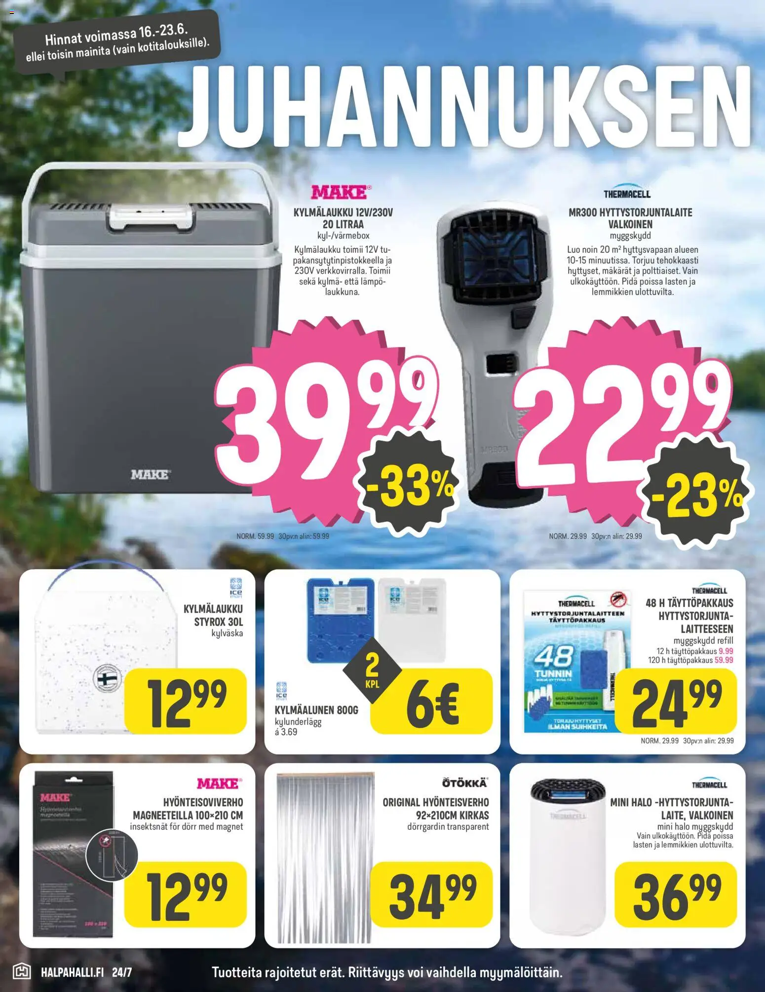 Halpa Halli tarjoukset – voimassa 16.06.2026 alkaen | Sivu: 10 | Tuotteet: Voi, Kylmälaukku