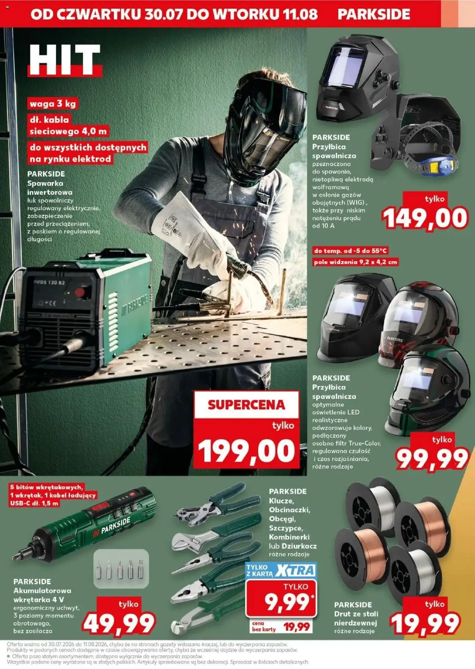 Kaufland gazetka - Złap Okazje od 30.07.2026 | Strona: 9 | Produkty: Karta, Kabel, Oświetlenie, Gazety