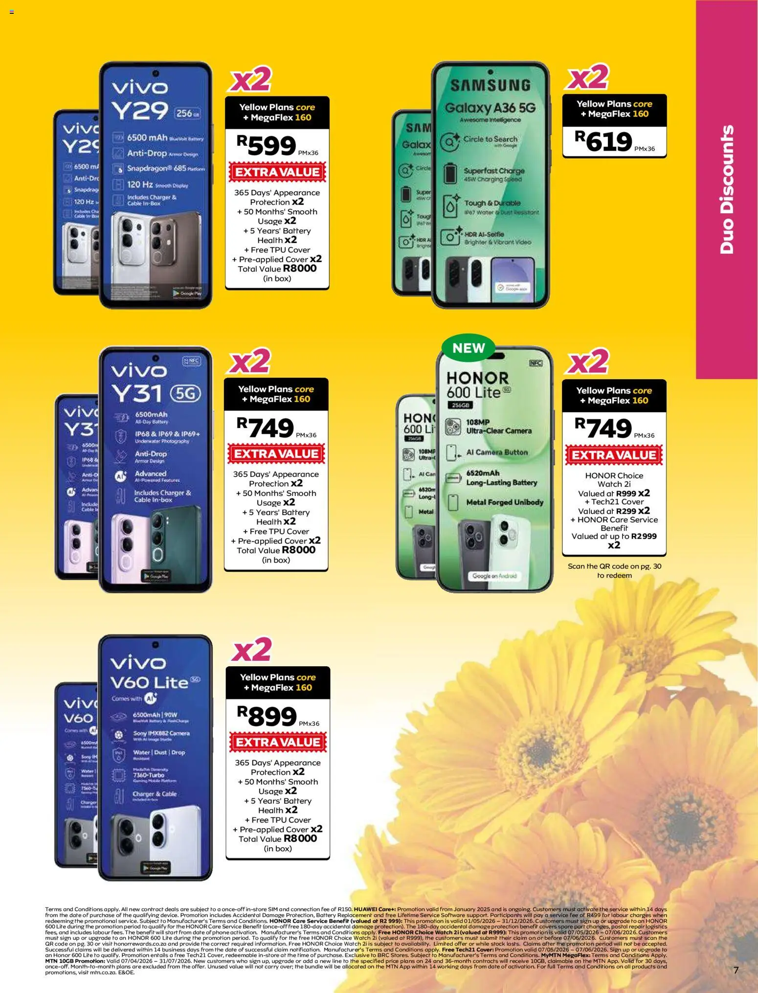 New MTN catalogue – valid from 07.05.2026 | Page: 7 | Products: Camera, Charger, Stock, Water