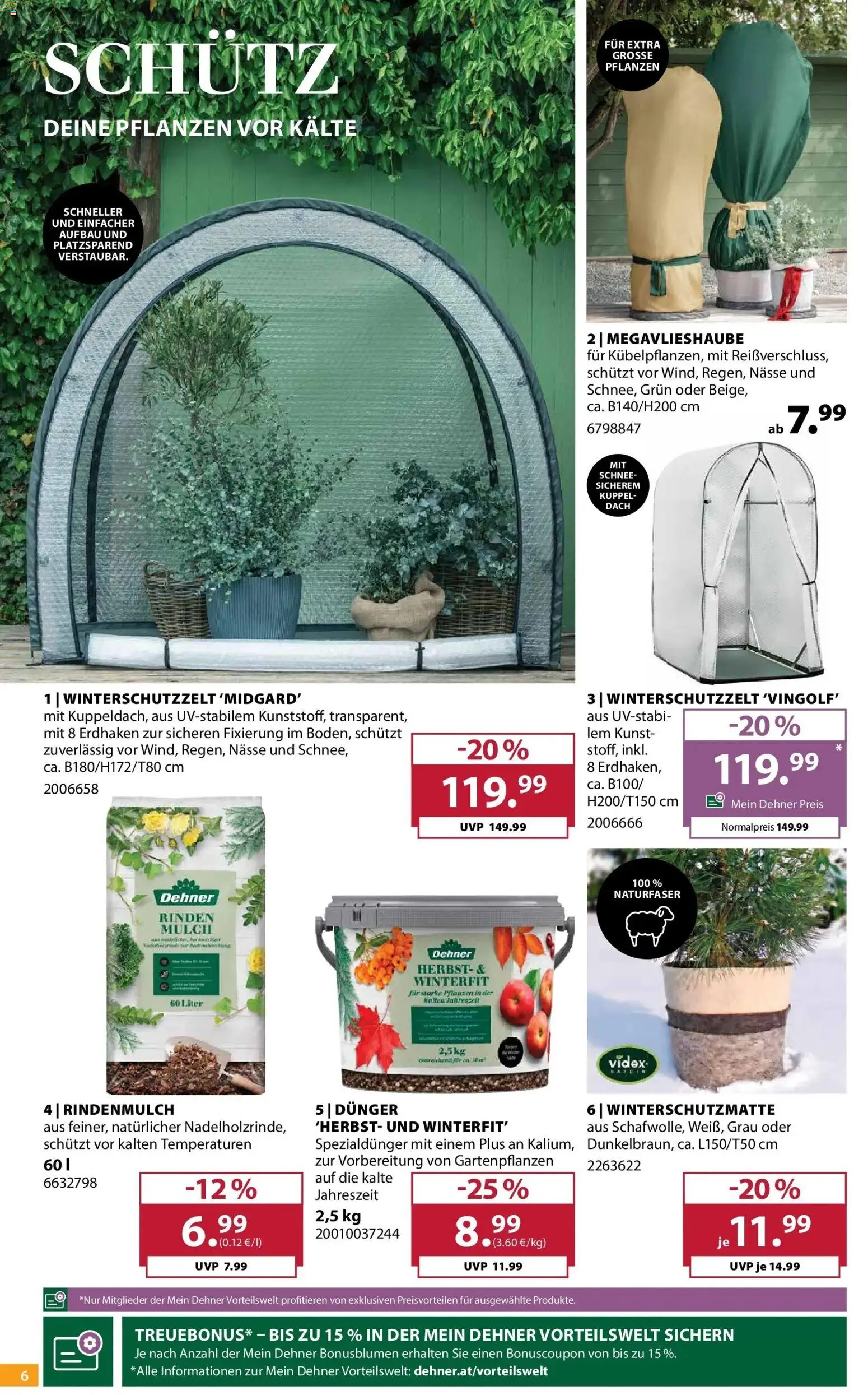 Dehner Garten & Zoo von 14.10.2026 - Aktuelle Angebote | Seite: 6