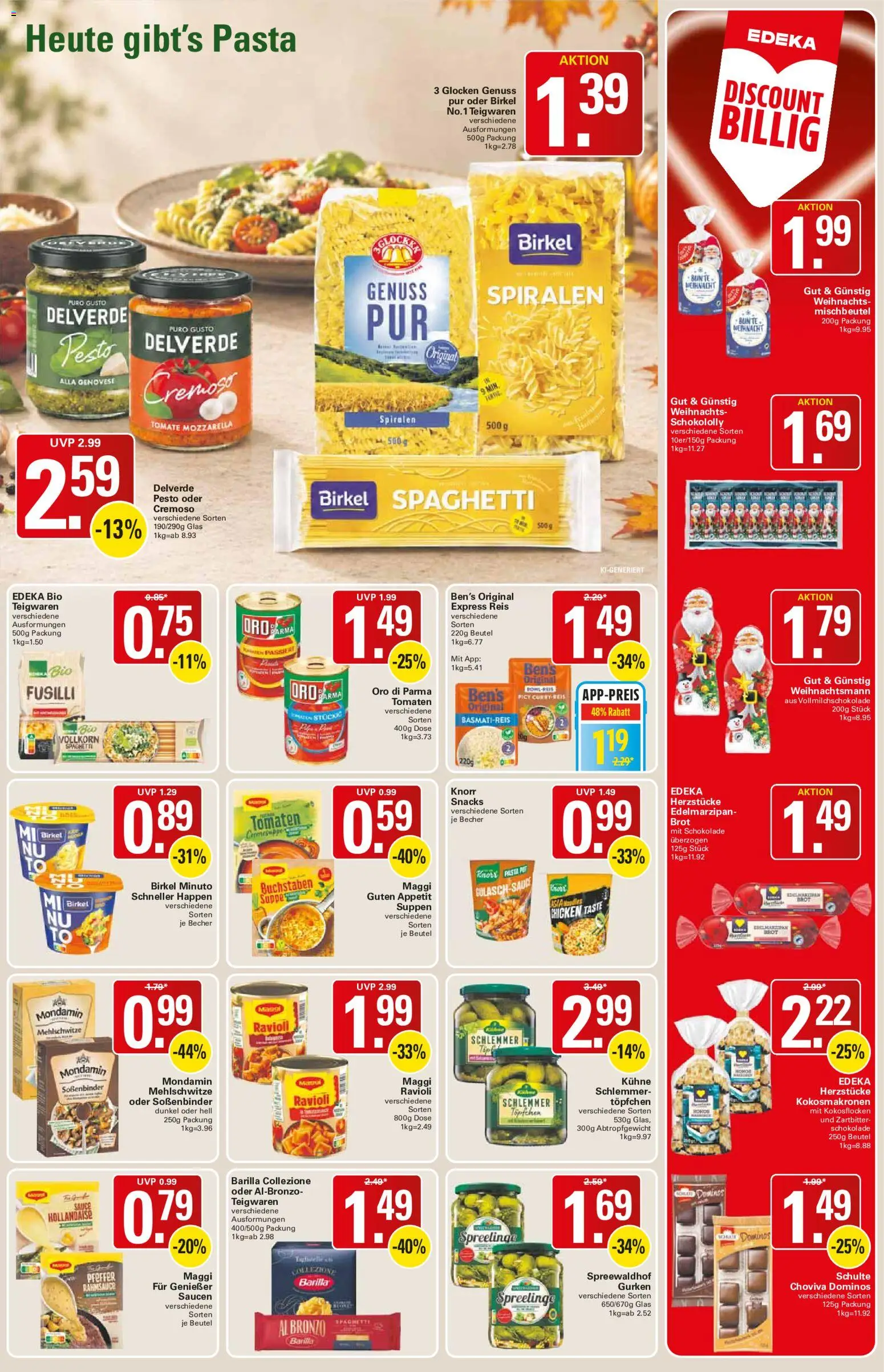 WEZ Prospekt – gültig ab 12.10.2026 | Seite: 11 | Produkte: Barilla, Spaghetti, Pfeffer, Gurken
