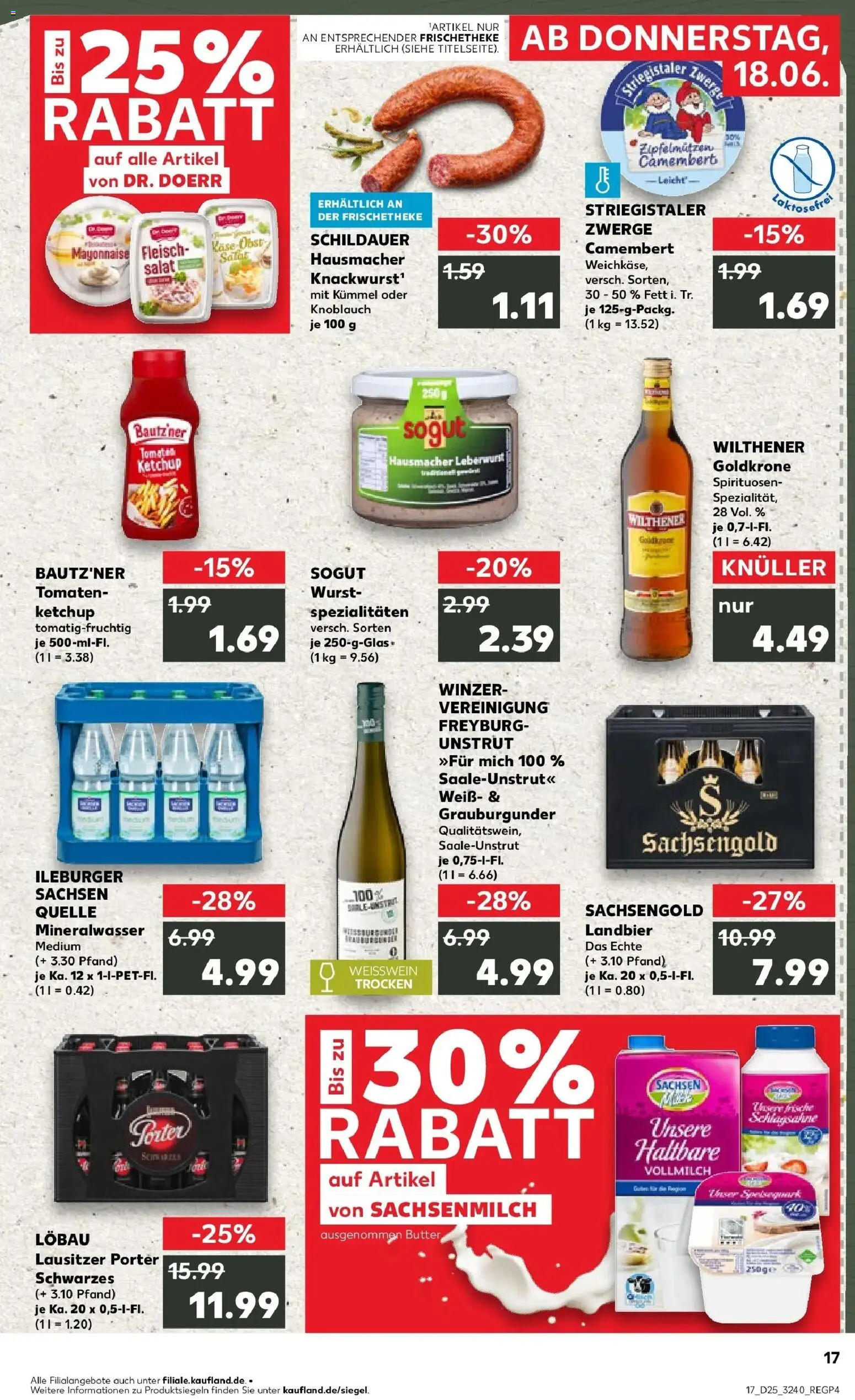 Kaufland Prospekt Wurzen – gültig ab 15.06.2026 | Seite: 2 | Produkte: Obst, Wurst, Knoblauch, Fleisch