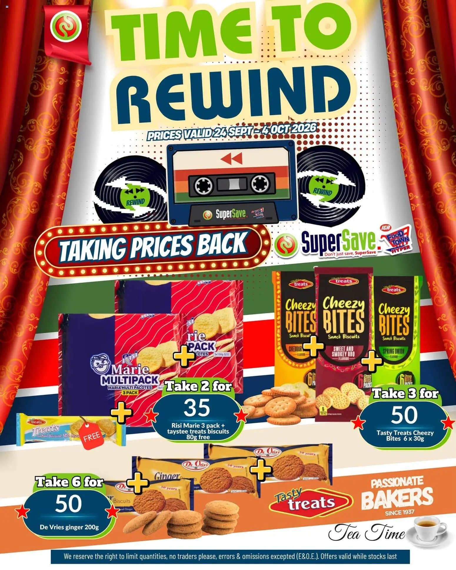 New Super Save catalogue – valid from 24/09/2026 | Page: 10 | Products: Custard, Biscuits, Onion