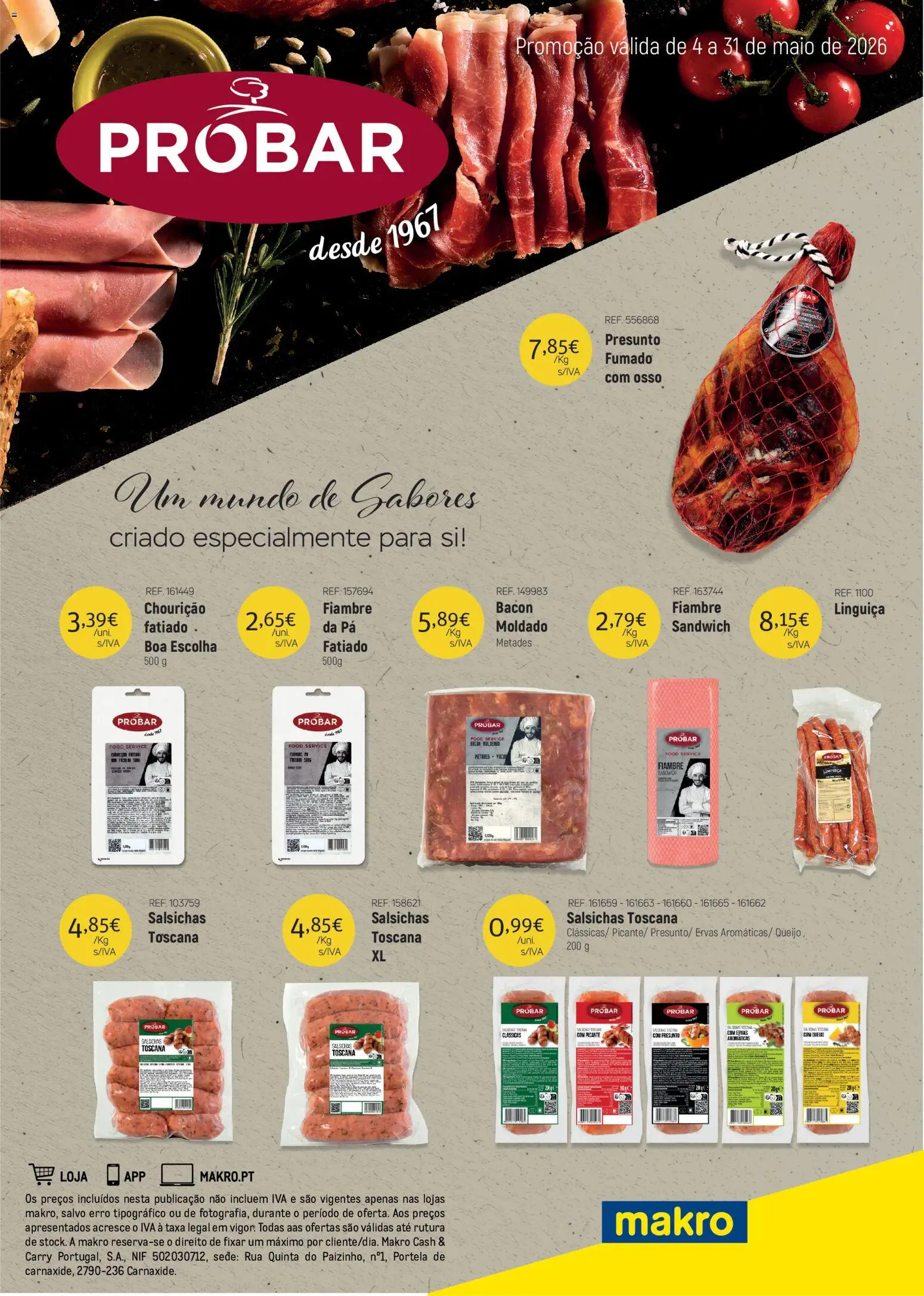 Makro Monofolha Probar │ válido de 04.05.2026 | Página: 1