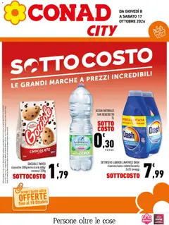 Anteprima del volantino Conad volantino City Sicilia valido a partire dal 08/10/2026
