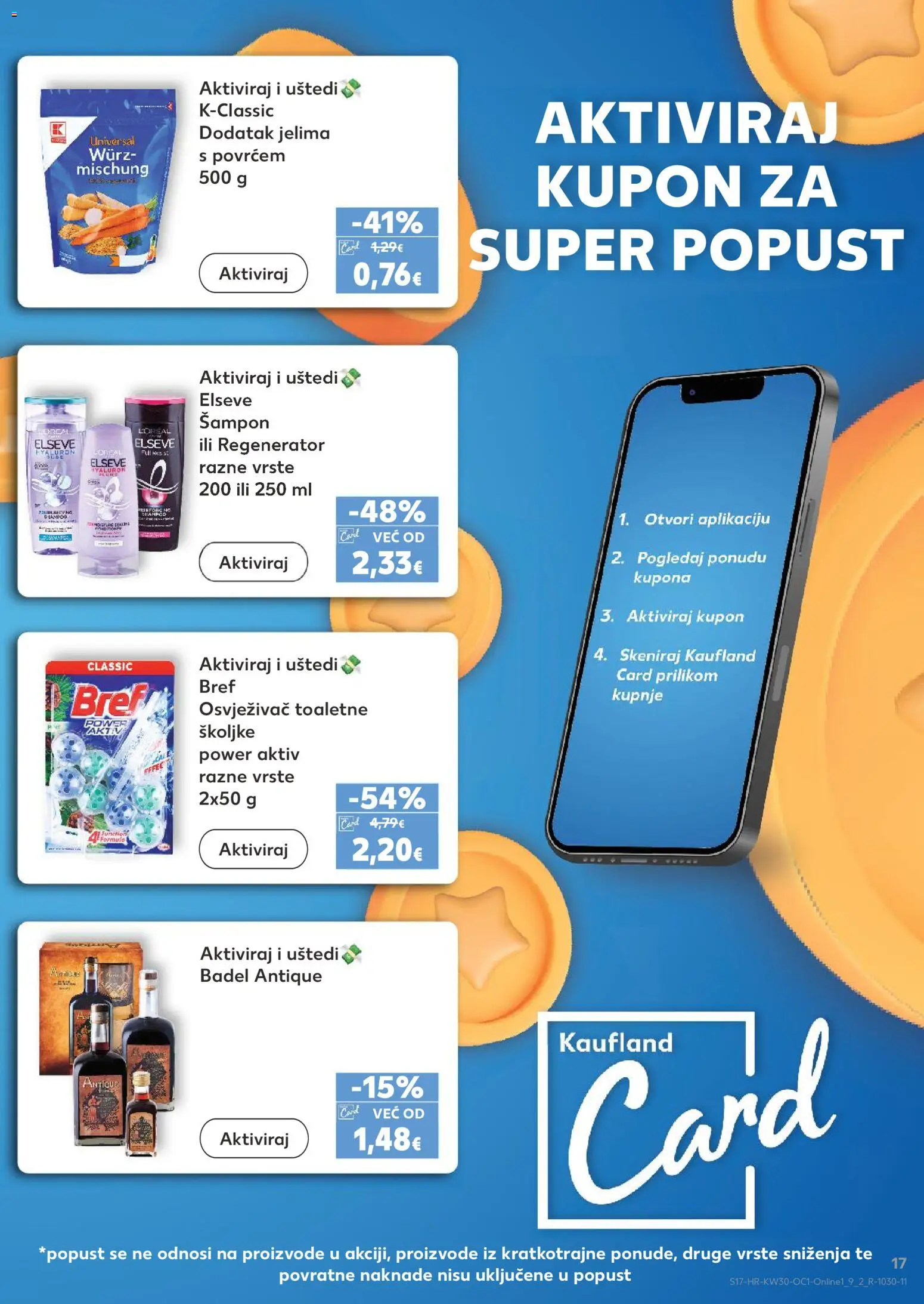 Kaufland katalog | vrijedi od 22.07.2026 | Stranica: 17 | Proizvodi: Šampon, Regenerator