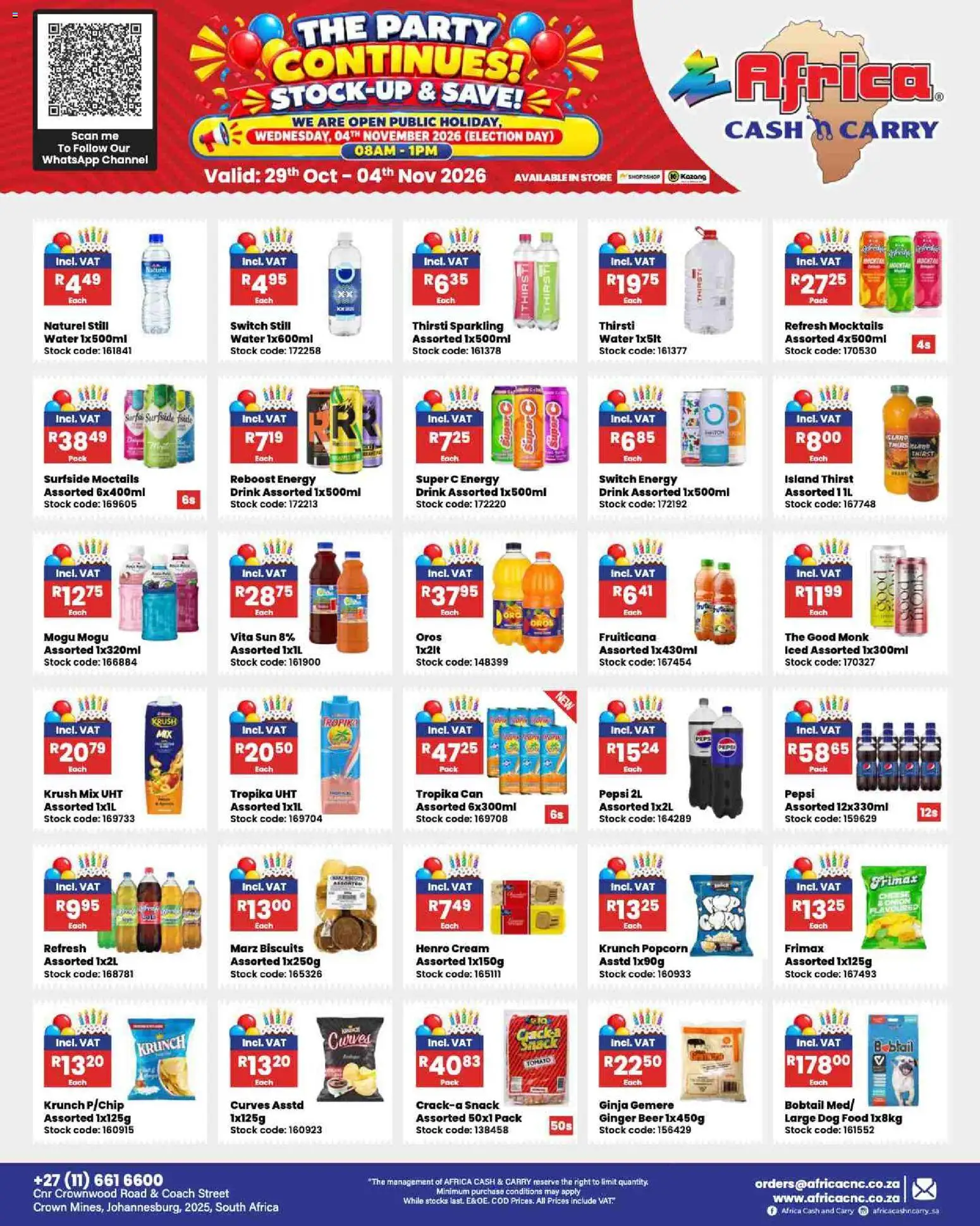 New Africa Cash & Carry catalogue – valid from 29/10/2026 | Page: 31
