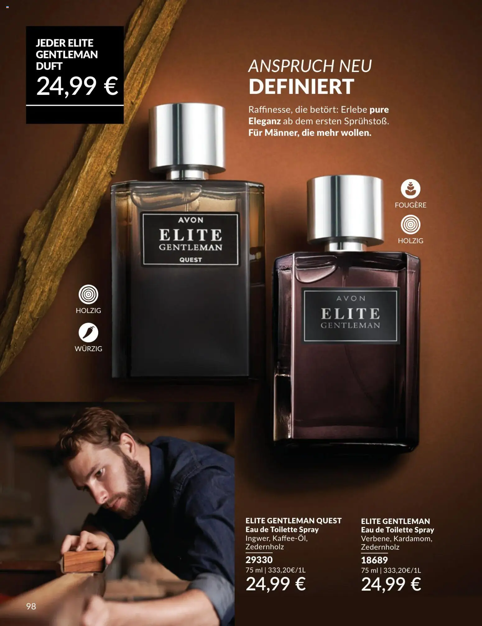 AVON Katalog Juli 2026 – gültig ab 01.07.2026 | Seite: 98 | Produkte: Toilette, Duft, Eau de Toilette