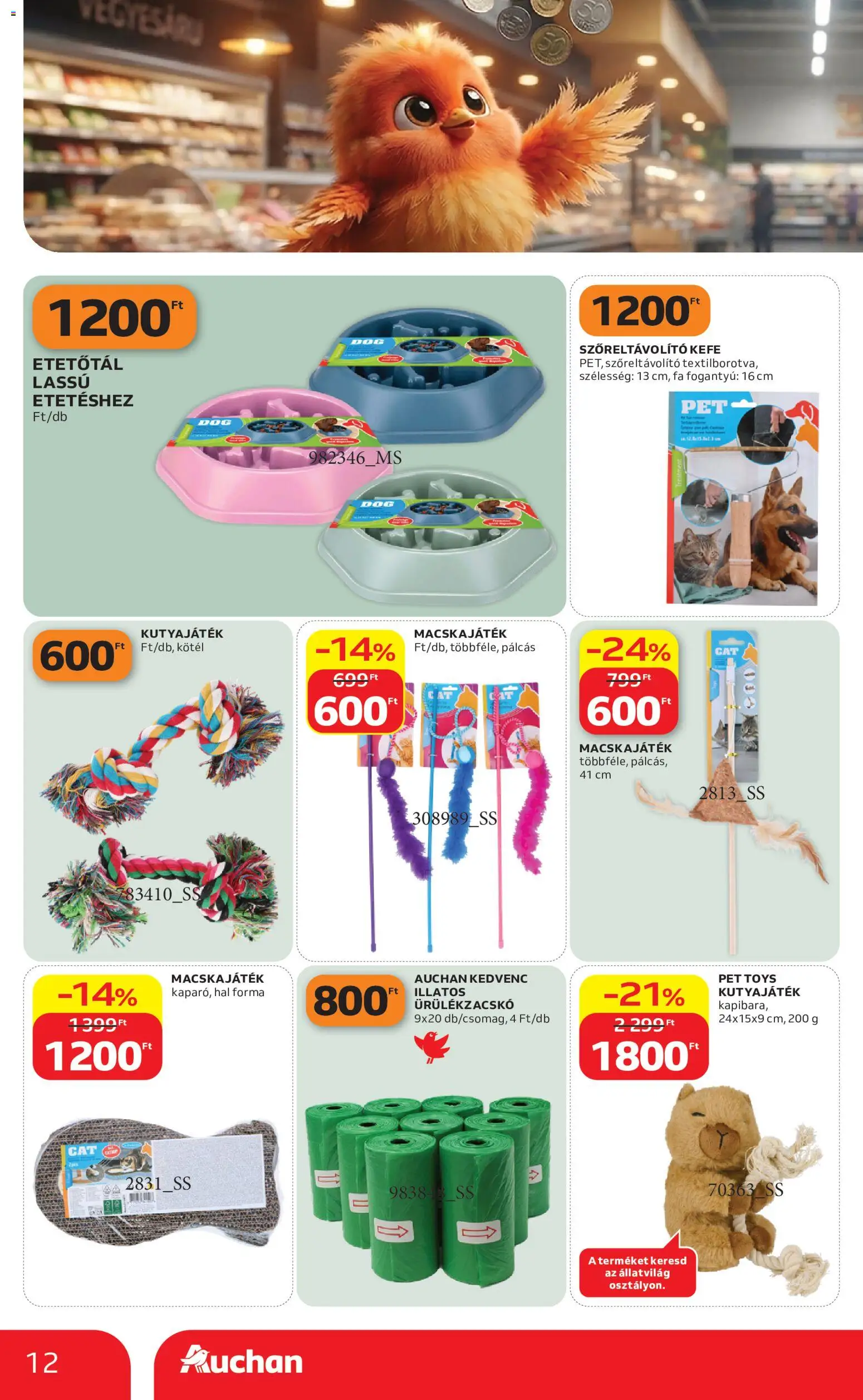 Auchan akciós ujság - amely érvényes a következő dátumtól: 2026.10.01. | Oldal: 12