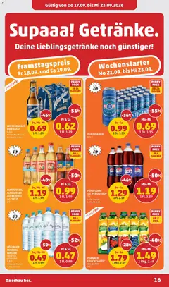 Penny Markt - Flugblatt ab 17.09.2026 gültig | Seite: 16