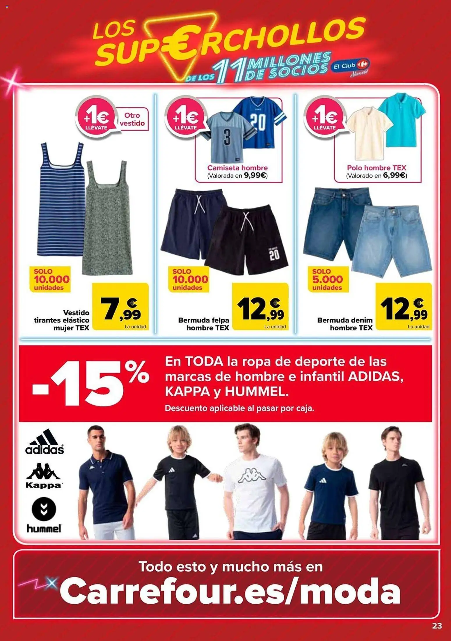 Carrefour Los Super Chollos │ válido desde el 12.05.2026 | Página: 23 | Productos: Ropa