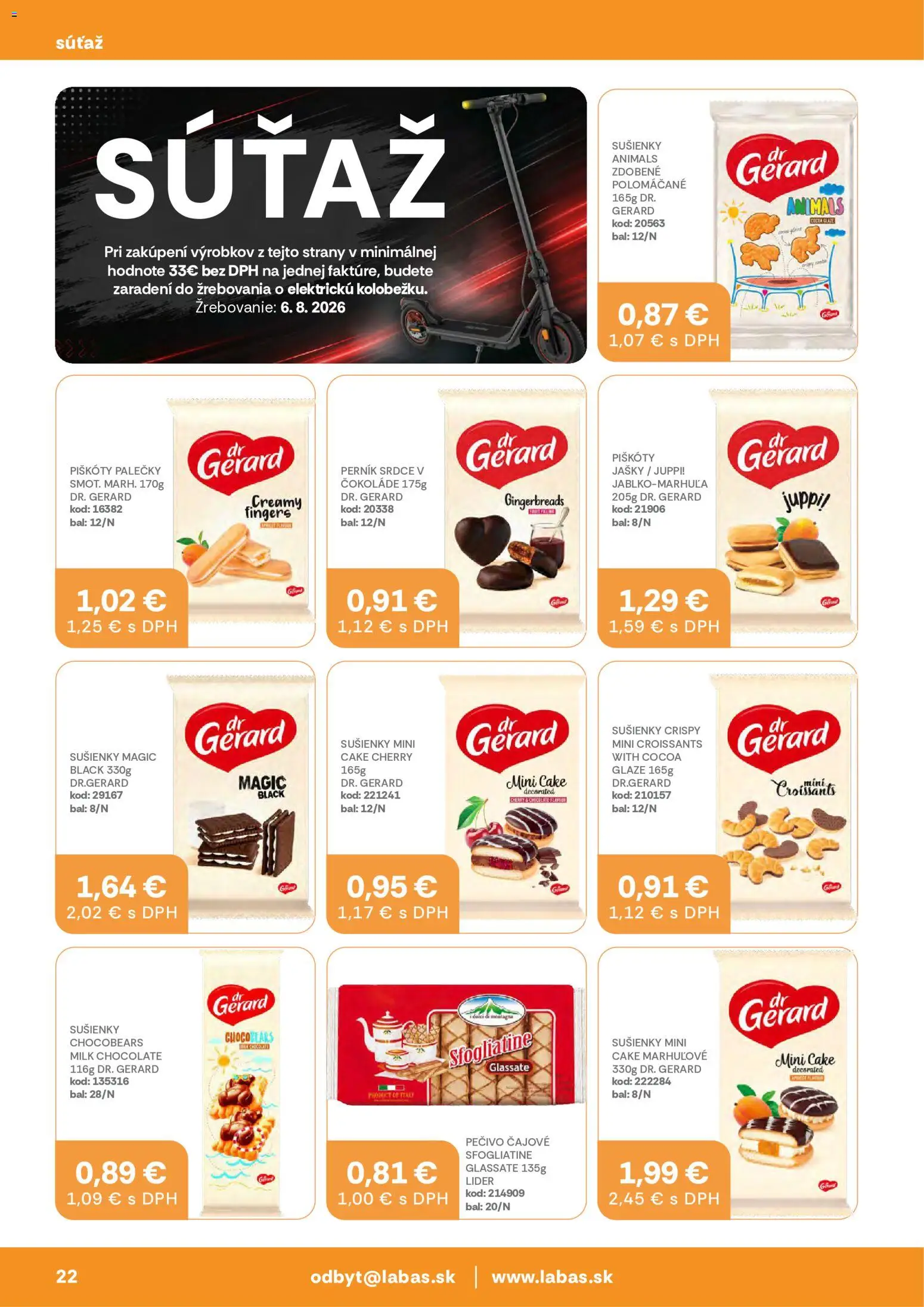 Nové Labaš akcie – leták je platný od 17.07.2026 | Strana: 22 | Produkty: Croissant
