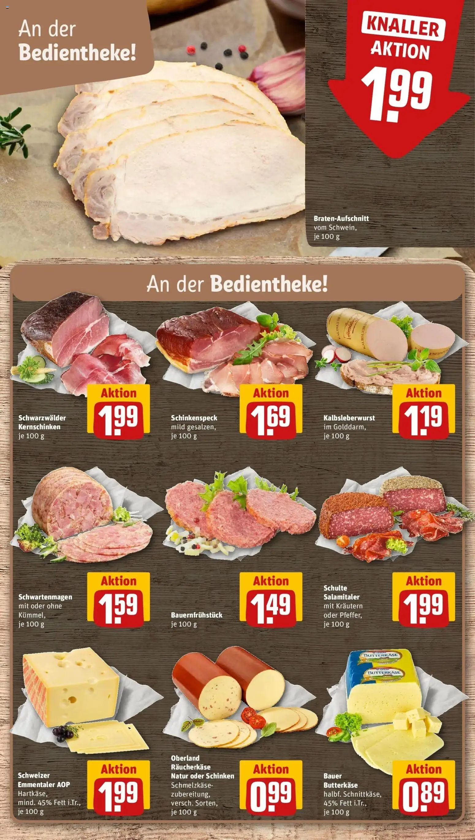 REWE Prospekt ab 07.09.2026 zum Blättern » Angebote | Seite: 9 | Produkte: Schinken