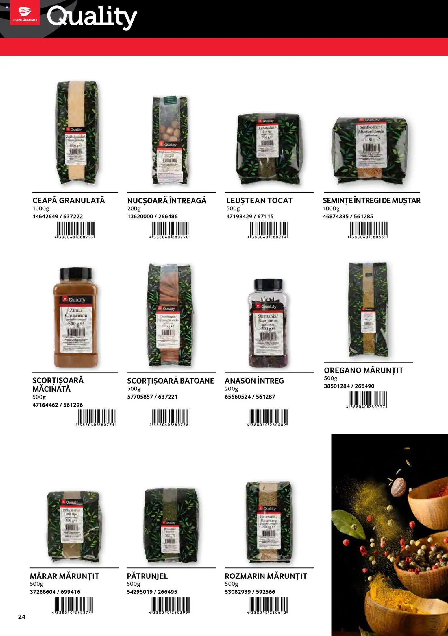 Noul catalog Selgros – valabil de la 30.01.2026 | Pagină: 24 | Produse: Pătrunjel, Mărar, Semințe, Muștar