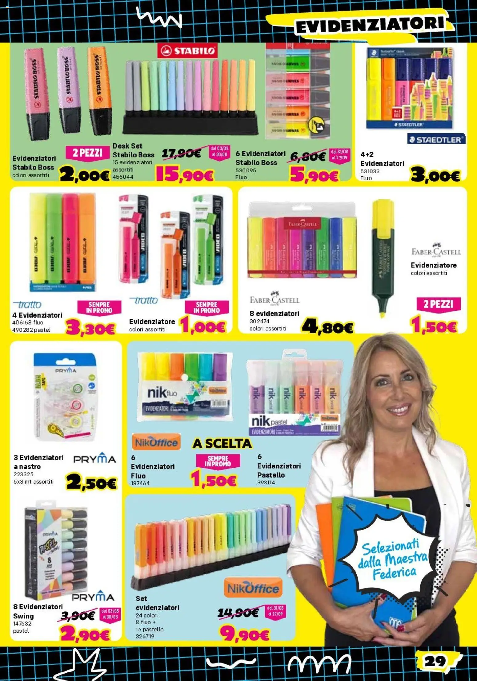 Volantino Orizzonte del 30/07/2026 | Pagina: 29 | Prodotti: Evidenziatore