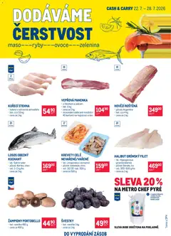 Náhled letáku Makro leták - Ultra fresh nabídka od 22.07.2026