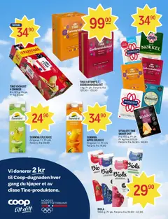 Forhåndsvisning av Coop Prix kundeavis gyldig fra 29/06/2026 | Side: 13 | Produkter: Ost, Yoghurt, Dekorsten, Tocător