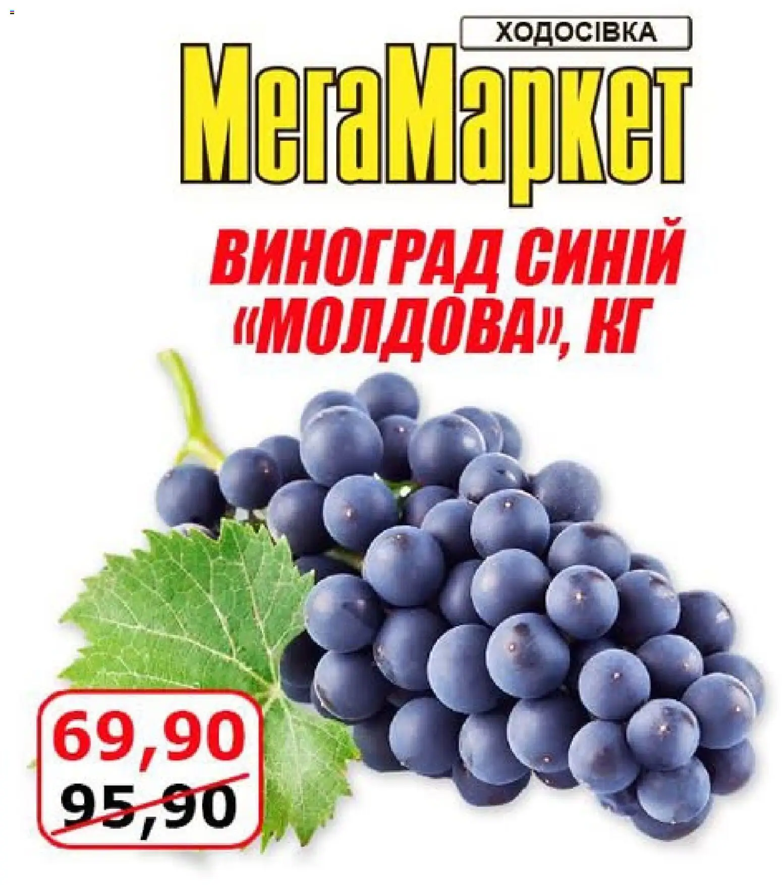 Мегамаркет Kаталог - дійснийкції з 09.10.2026 | Сторінка: 10 | Товари: Виноград