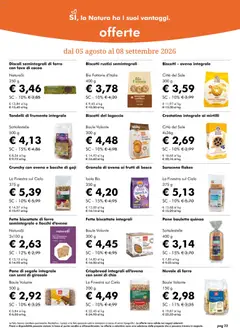 Anteprima del volantino Natura Sì volantino valido a partire dal 05/08/2026 | Pagina: 22