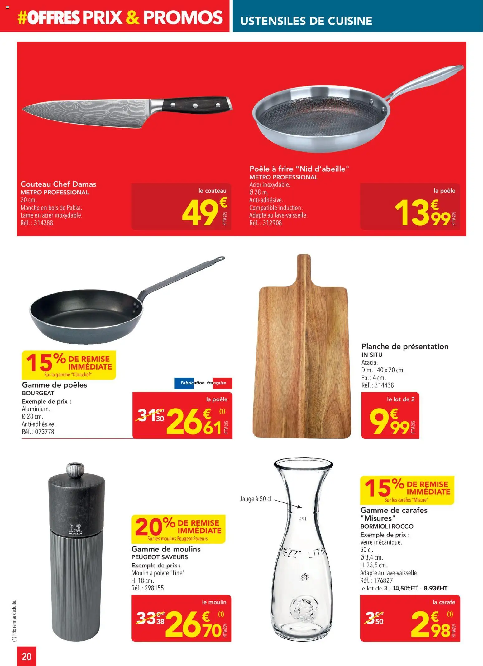 {H1} | Page: 20 | Produits: Poêle, Poivre