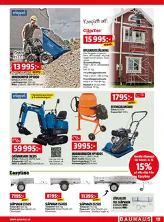 Bauhaus erbjudanden - Förhandsvisning av reklamblad från butik Bauhaus aktuell från 01.05.2026 | Sida: 19