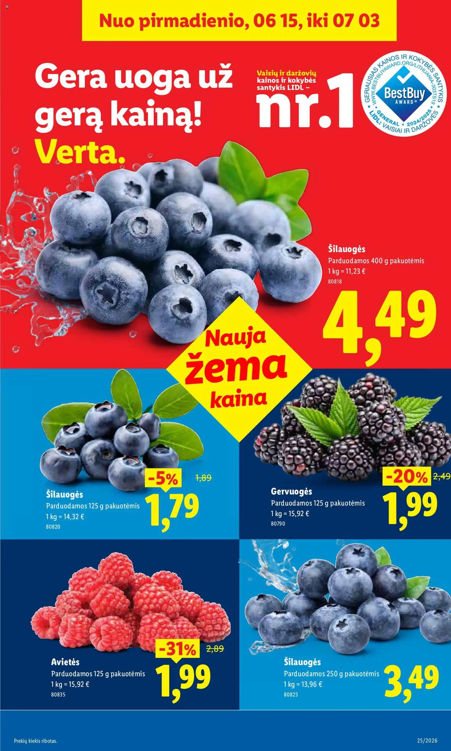 LIDL akcijos nuo 15.06.2026 | Puslapis: 5