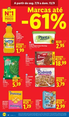 Pré-visualização Lidl Promoções Semanais válido de 07/09/2026 | Página: 16 | Produtos: Ingredientes, Manteiga, Doces, Cogumelos