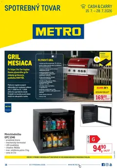 Metro leták platný od 15.07.2026